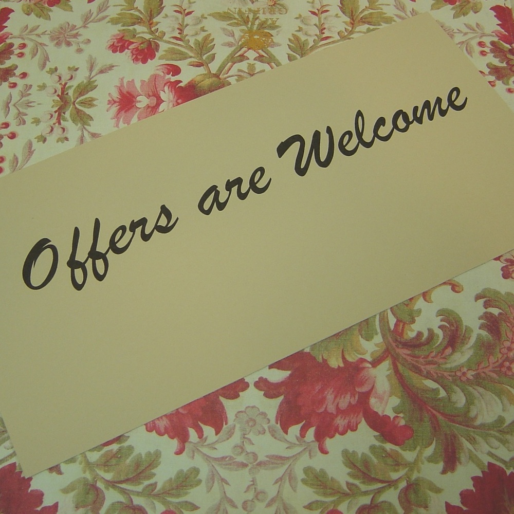 Like it? Make me a reasonable offer!